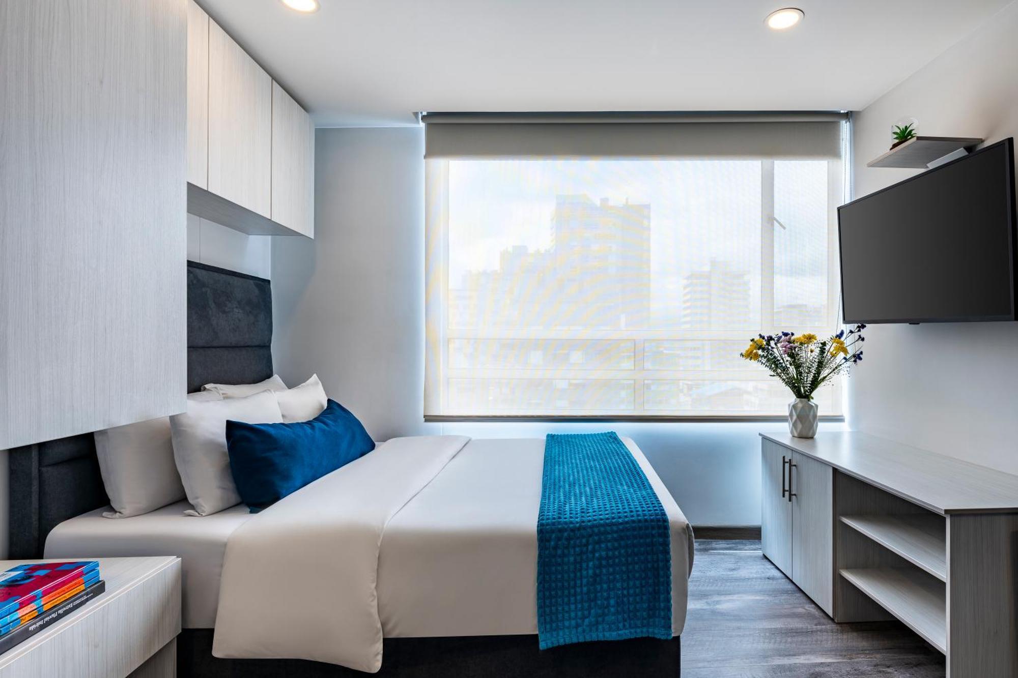 Torre Acqua Lofts - Downtown Bogota Apartman Szoba fotó